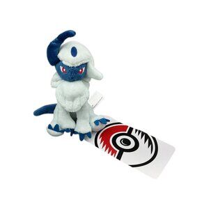Pokémon Center Absol Plush Toy 7" Soft Collectible Figure Official Licensed